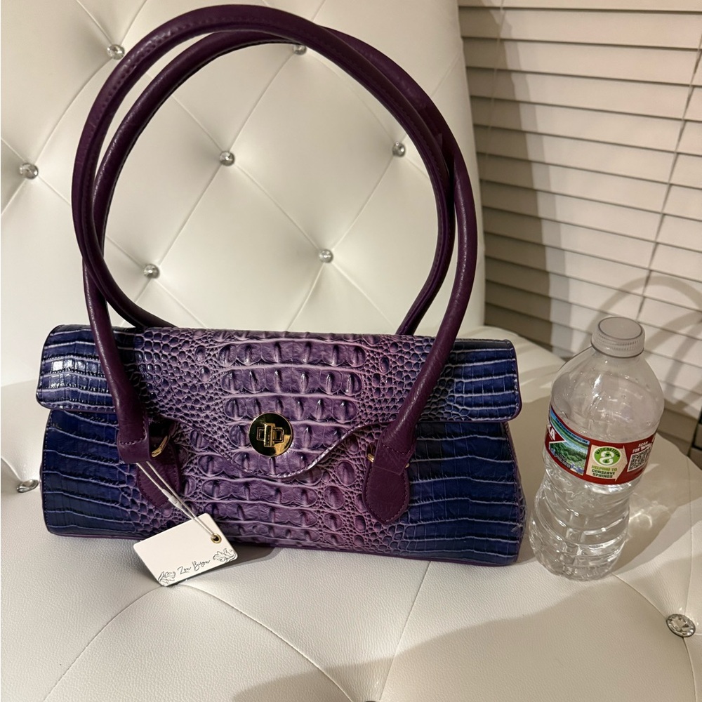 Y2K - Elegant Purple Ombre Women's Bag - Picture 3 of 10